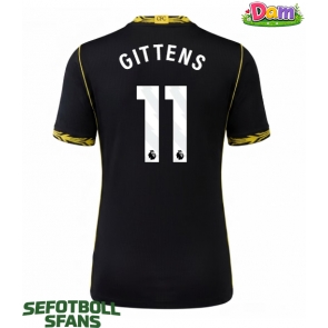 Chelsea Jamie Gittens #11 Bortatröja Kvinnor 2026-27 Kortärmad